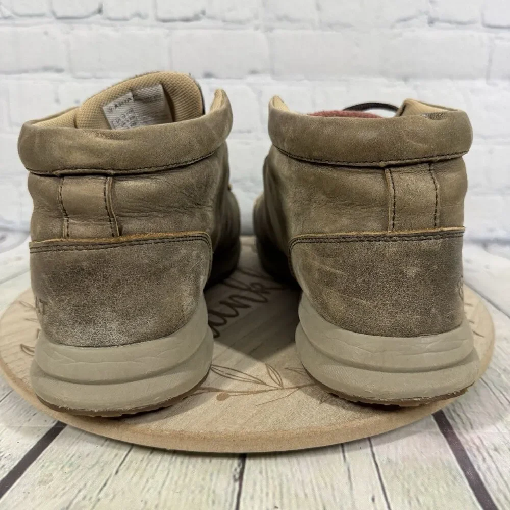 Ariat Men's Leather Chukka Boots Size 10.5 EE Wide Brown Moc Toe Comfort